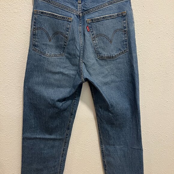 Levi's Ribcage Straight Ankle 30 Light wash - Picture 4 of 5